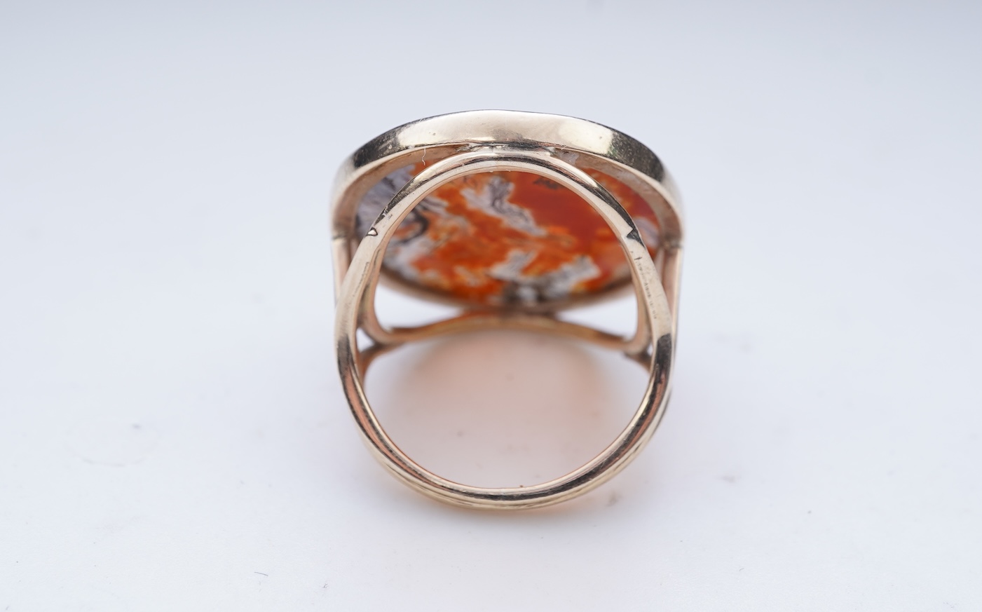 A jasper ring and pendant